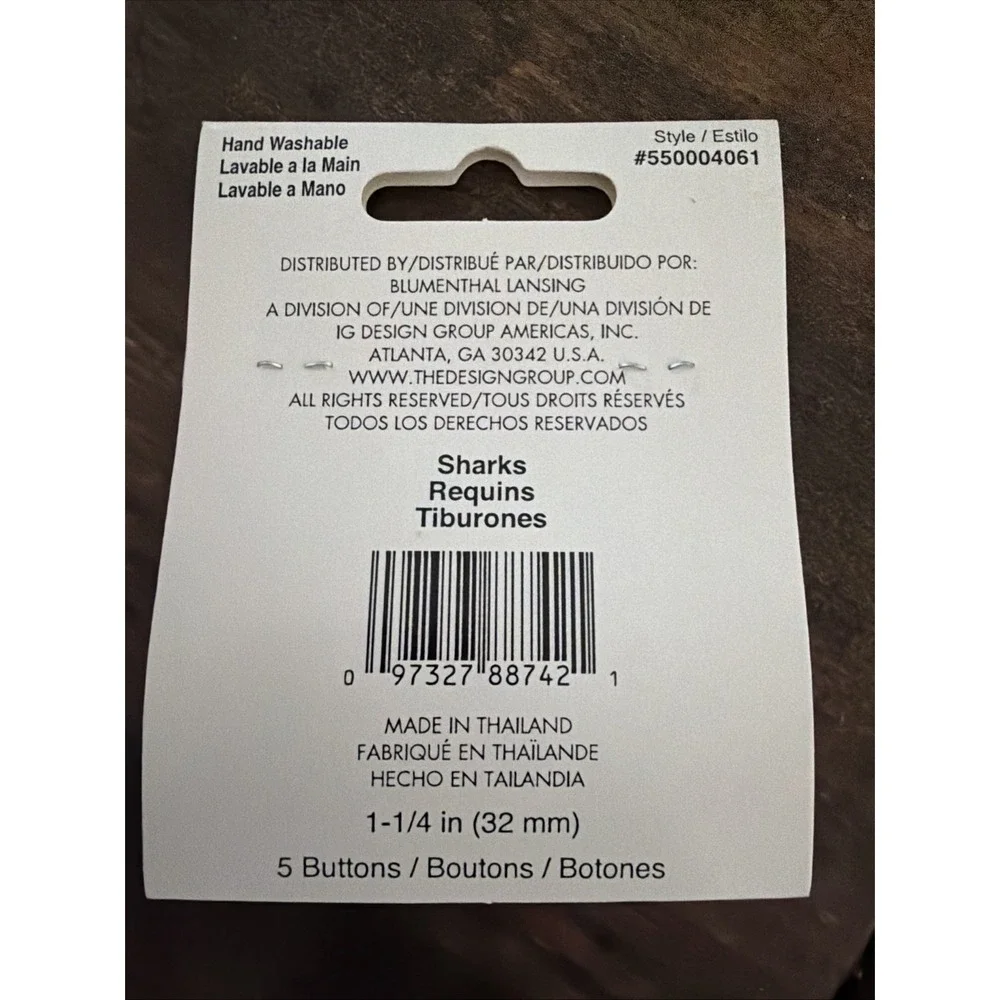 Lot Of 5 Packs Of Fun‎ Buttons